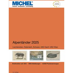 Alpenlnder 2025, Ratgeber von MICHEL-Redaktion