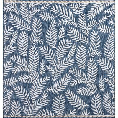 JONATHAN Y Galon Palm Frond Indoor/Outdoor Area Rug