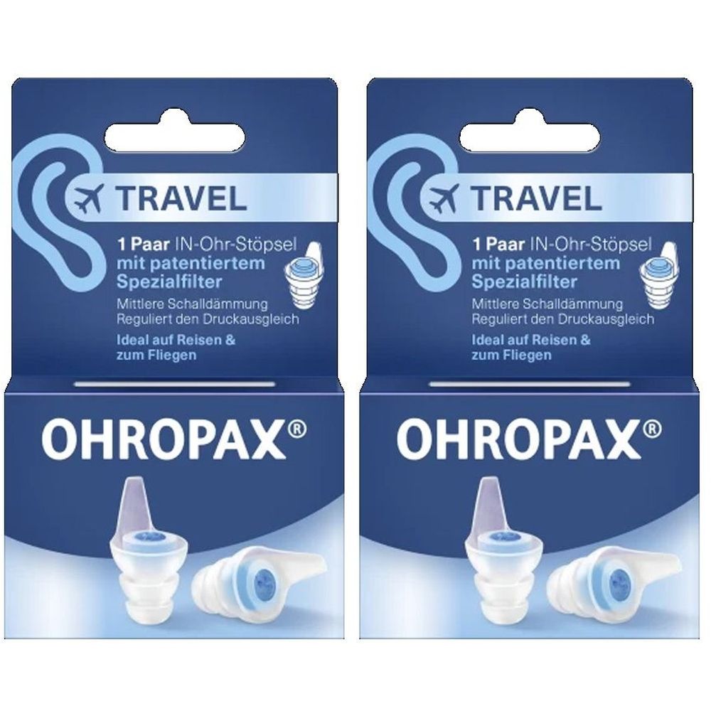 Ohropax Travel Filterstöpsel In-Ohr 2x 2x2 St