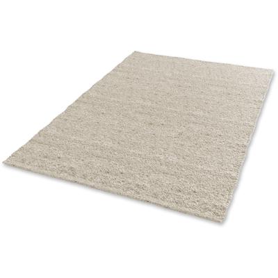Wollteppich "Odelia 6026", beige (creme), B:70cm H:15mm L:140cm, Jute, Kunstfaser, Wolle, SCHÖNER WOHNEN-KOLLEKTION, Teppiche, handweb, warme Wolle, Wohnzimmer, Schöner Wohnen Kollektion