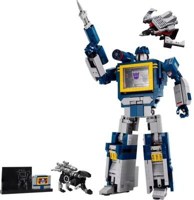 Inspired Finds MINISO FIT 10358 Robot Soundwave Building Blocks Creative Assembly Model Toy For Kids & Collectors 51580d no Original Box