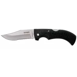 Gerber Gator Clip Point SE Taschenmesser - STK - schwarz