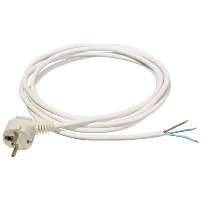 AS Schwabe 70838 Strom Anschlusskabel Weiß 2m