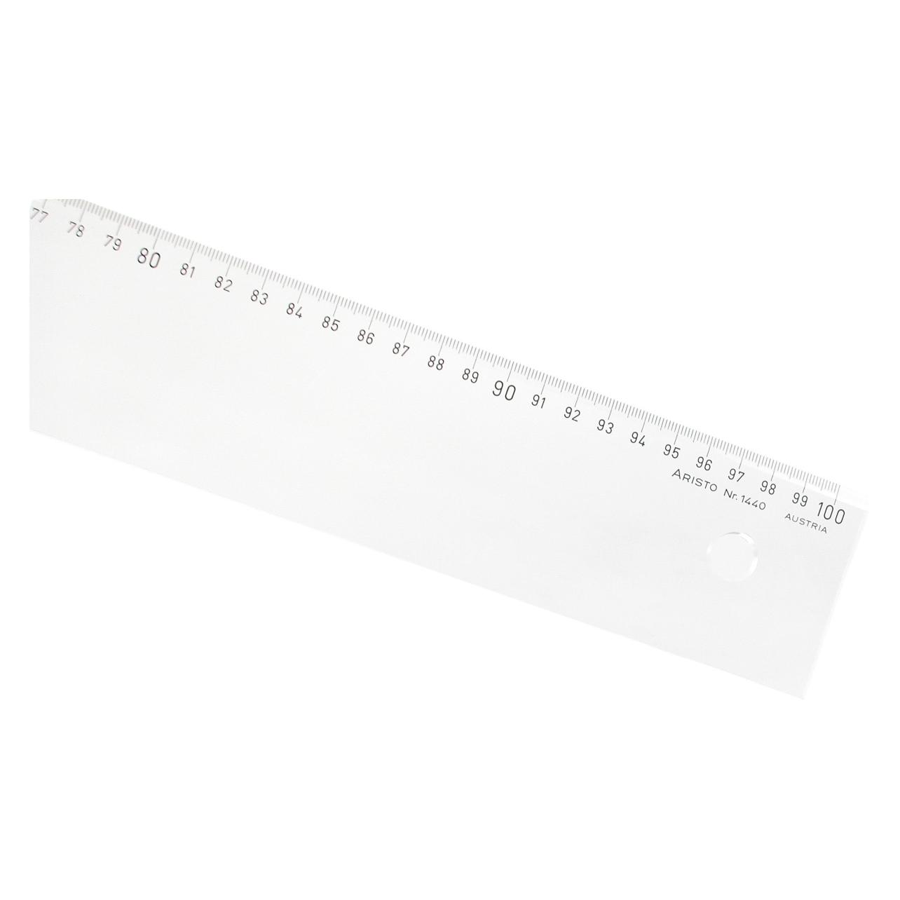 Aristo Lineal Plastik 100 cm (100 cm, Kunststoff) (AR1440)