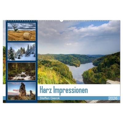 Harz Impressionen (Wandkalender 2026 DIN A2 quer), CALVENDO Monatskalender