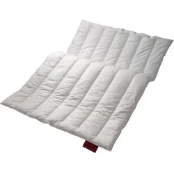 Centa-Star Ganzjahresbettdecke Vital Plus 135 x 200 cm Baumwolle Weiß