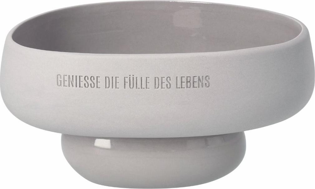 Schale Geniet van de overvloed van het leven