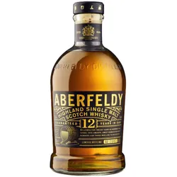 Aberfeldy 12 Jahre - Goldbarren Geschenkbox - Single Malt Scotch...