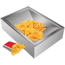 Pommes-Frites-Wärmer 52x37,5x14 cm