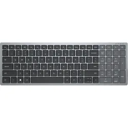 Dell KB740 (Eng. Int., Kabellos), Tastatur, Grau