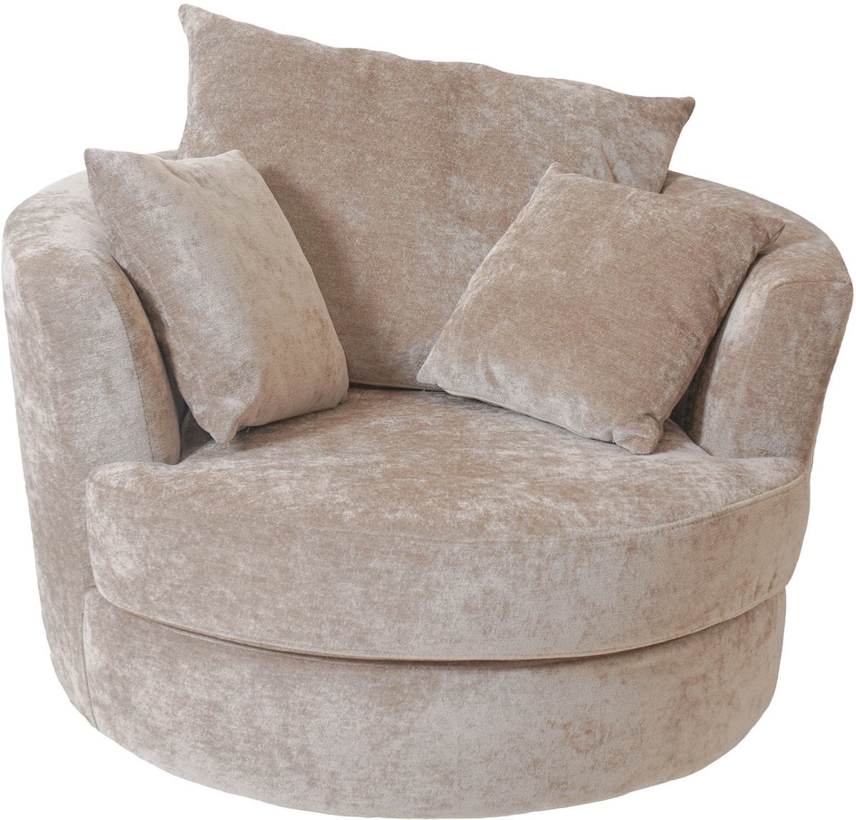 La Vie 170 Fauteuil Kimberley Beige - Moderne Lounge Fauteuil in Scandinavische en Hotel Chique Stijl
