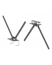 Logitech TV Mount For Video Bars Kamerahalterung Montage unter Monitor möglich oberhalb des Monitors montierbar für Rally Bar (952-000041)