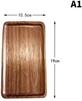 Uplifted Goods Solid Wood Food Tray For Snacks And Tea b