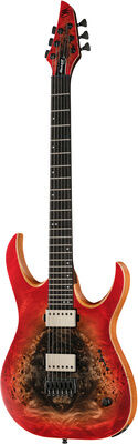 Mayones Guitars Duvell Elite 6 Supernova Red Supernova Red Matte