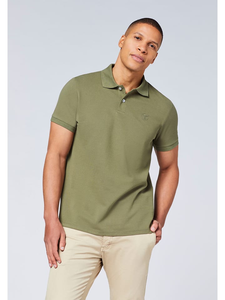 Chiemsee Poloshirt "Marsa" in Khaki - XXL