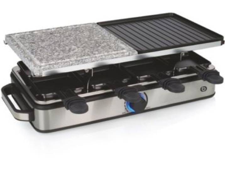 Essentielb - Raclette Ergp7 8 Personnes Grill + Pierre