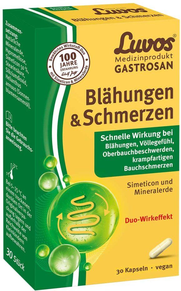 Luvos® Gastrosan Blähungen & Schmerzen Kapseln
