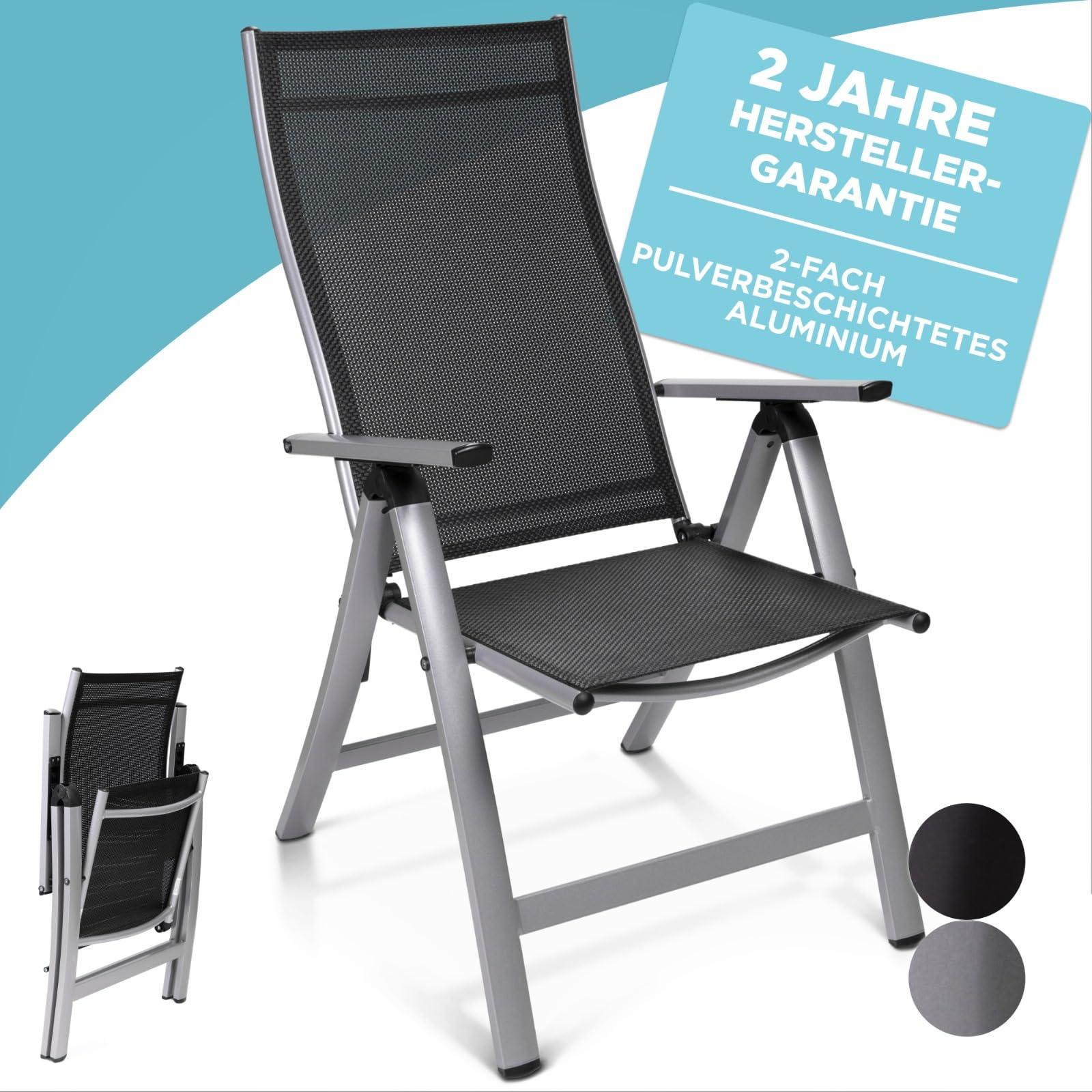 Gardisun Gartenstuhl Hochlehner klappbar