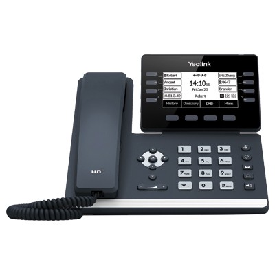 Yealink SIP-T53 SIP-Telefon PoE ohne Netzteil VoIP Telefon LCD Screen (SIP-T53)