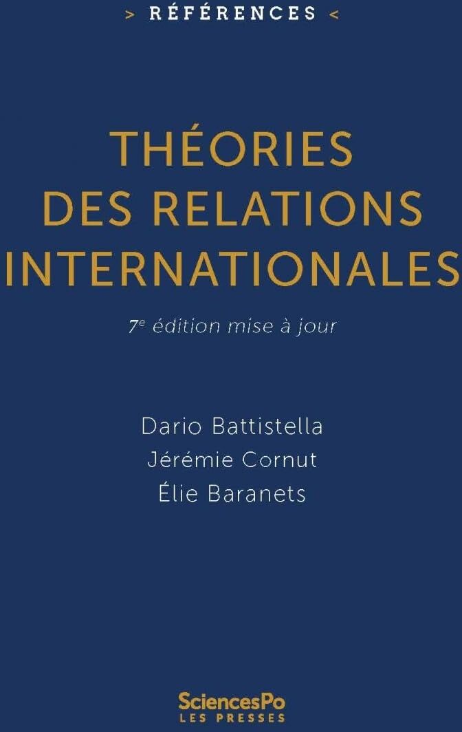 Théories des relations internationales - Preis vom 09.10.2026 07:28:09 h