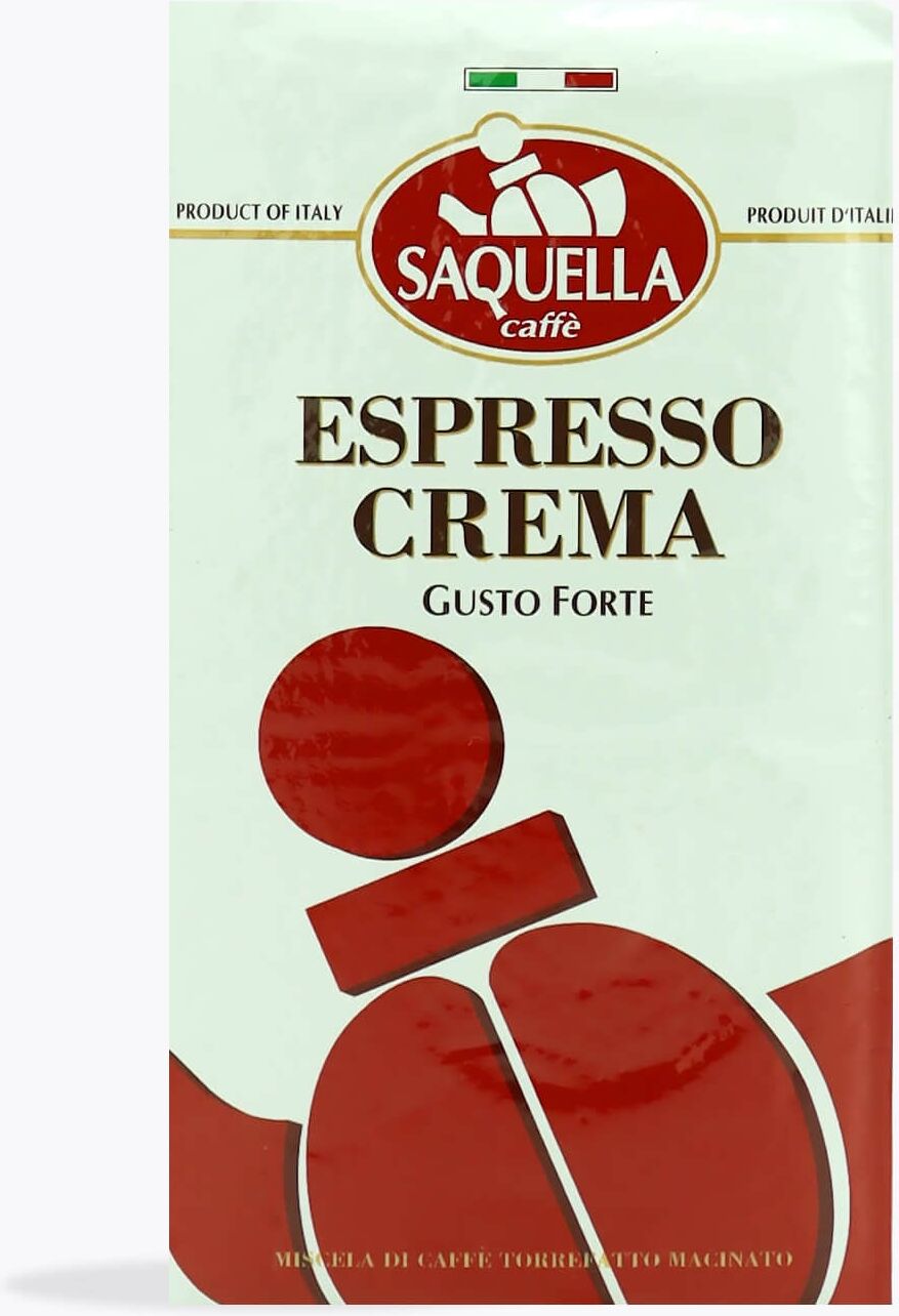 Saquella Espresso Crema 250g gemahlen