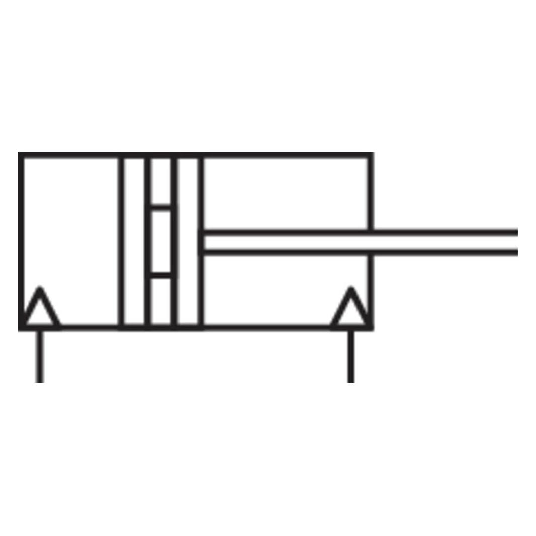 Norgren Zylinder 50mm Hub (RM/8020/M/50)