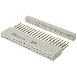 PC104 40E-12 - PC104 BUS Federleiste 40-pol, Einpresstechnik 12,2mm