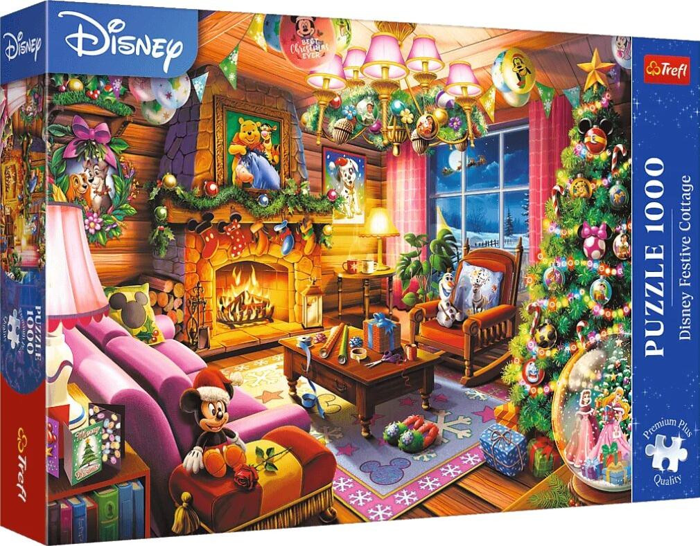 Trefl Puzzel 1000 stukjes Kerstthema PremPlus