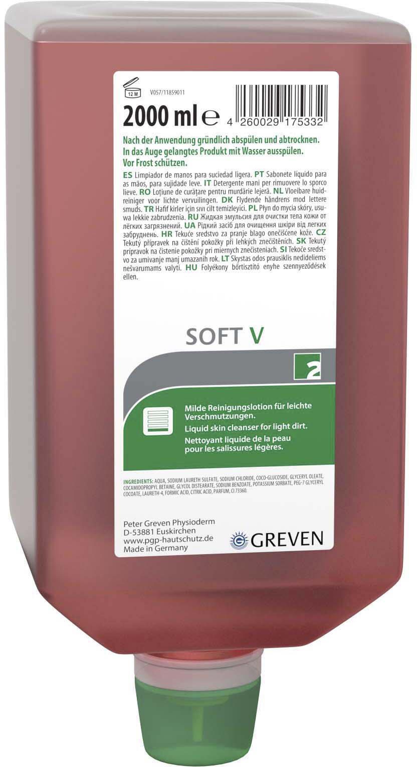GREVEN® SOFT V Handreiniger 2,0 l 13992005