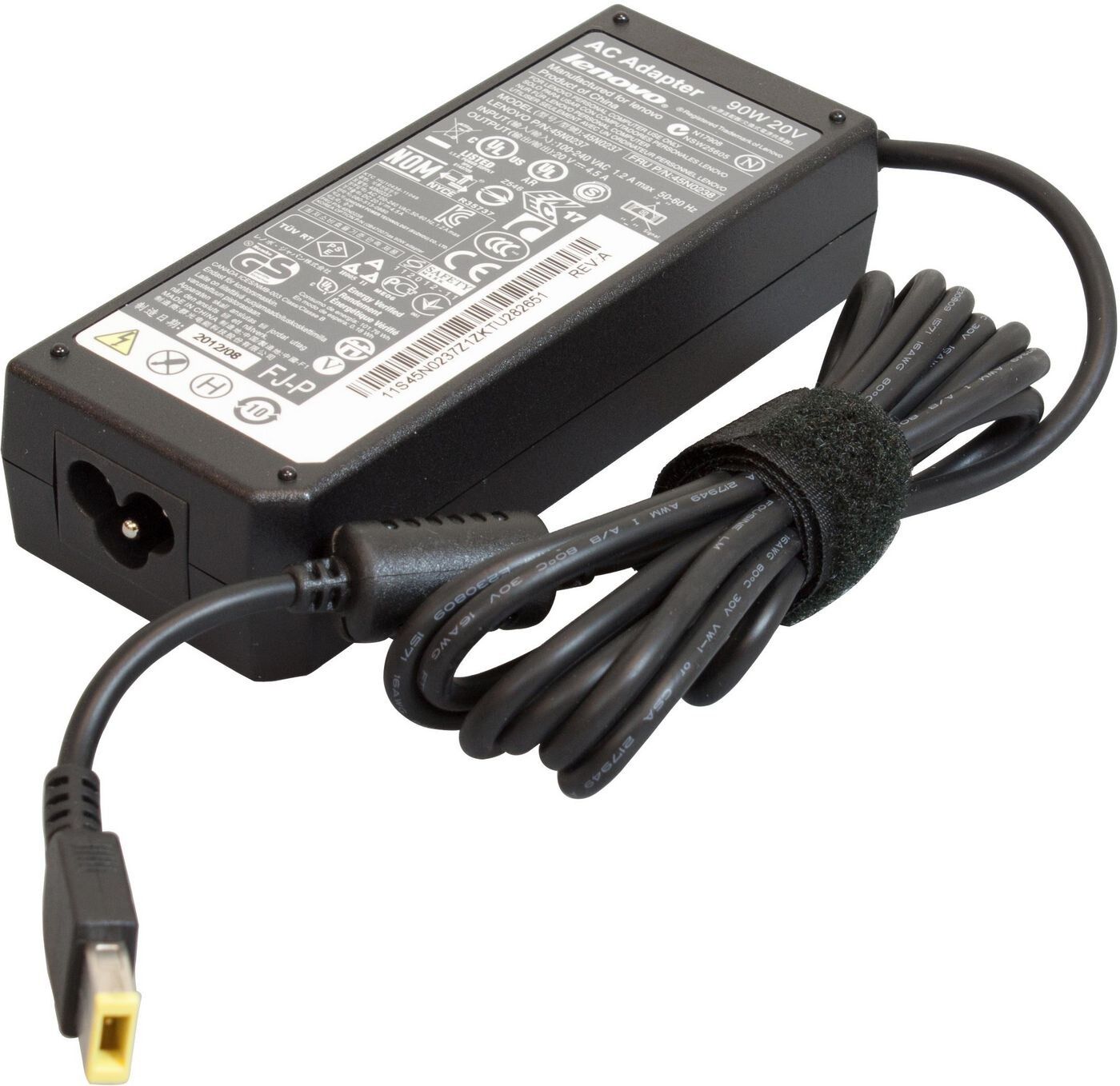 Lenovo ThinkPad 90W Slim Tip AC Adapter, 20V 4.5A