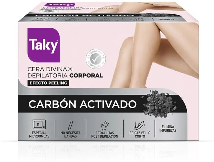 Taky Carvão Ativado Creme Depilatório Corporal 300 ml