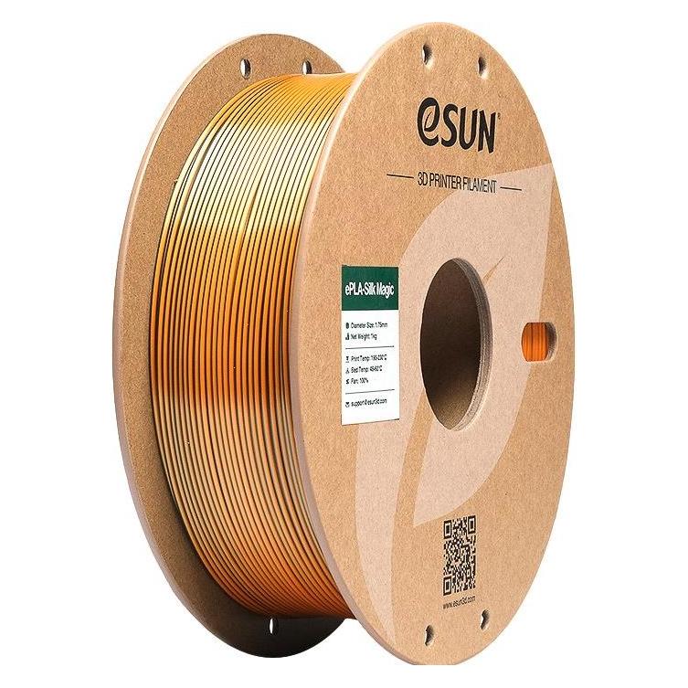 eSUN EPLA-SILK MAGIC 1,75mm BLACK GOLD 1kg (PLA, 1000 g, 1.75 mm) (EPLA-SILKMAGIC-P175BJ1)