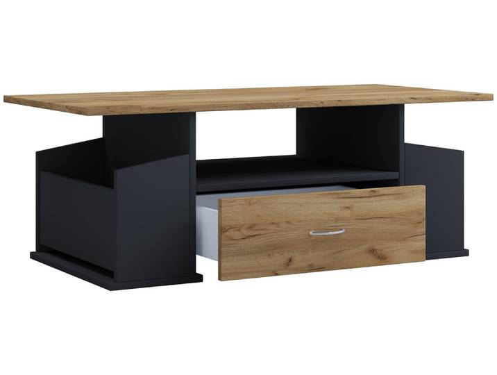 VCM Couchtisch JUNATA, anthrazit, Holznachbildung