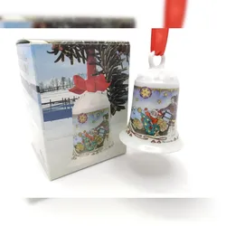 DKG utils Hutschenreuther Porzellan Weihnachtsglocke Glocke 1991 mit Originalverpackung