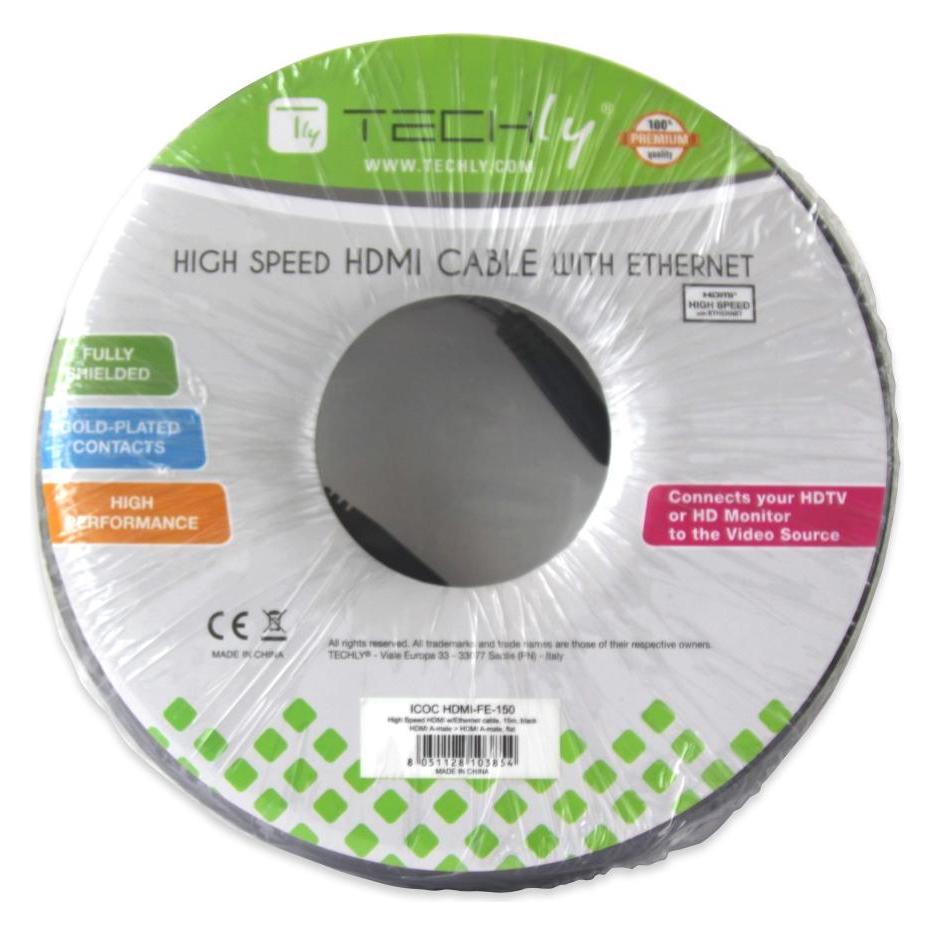 Techly HDMI (Typ A) - HDMI (Typ A) (15 m) (ICOC-HDMI-4-150)