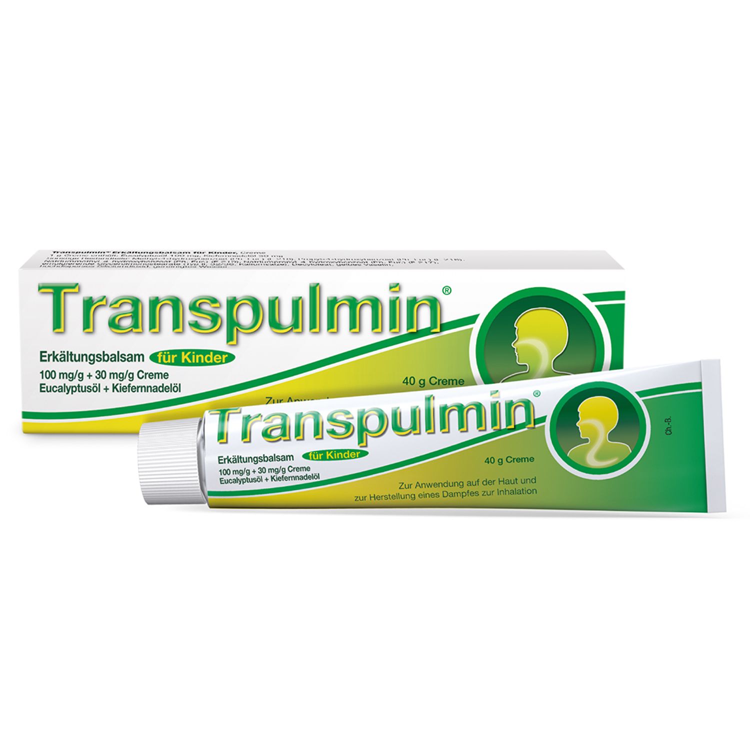 Transpulmin Erkältungsbalsam für Kinder 40 g Creme