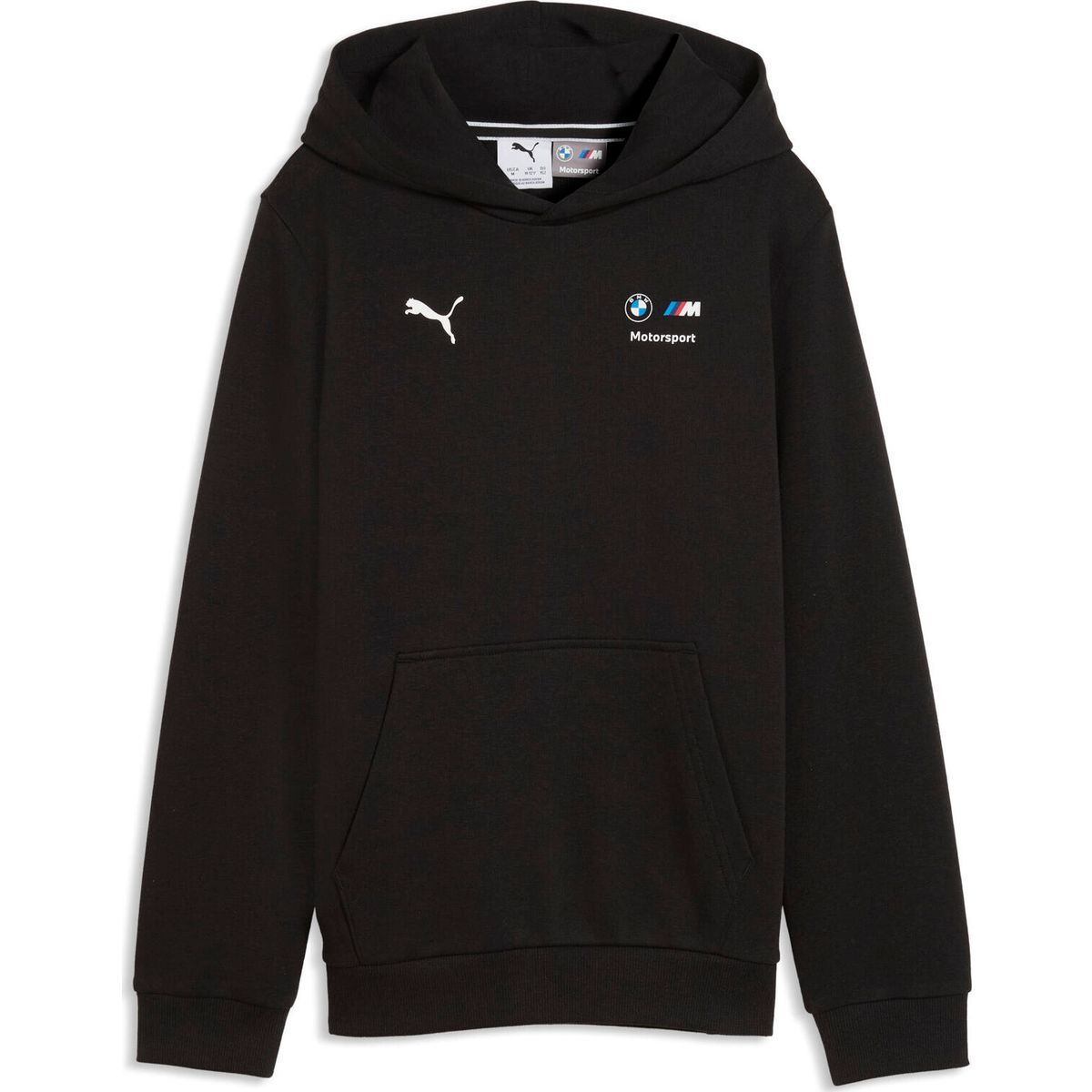 Puma BMW MMS Kids Essentials Hoodie puma black (01) 128 634981-01-128