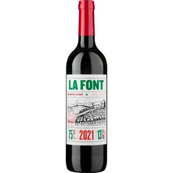 La Font de Bingaubó Catalunya DO 2021, Bio Rotwein, Biowein