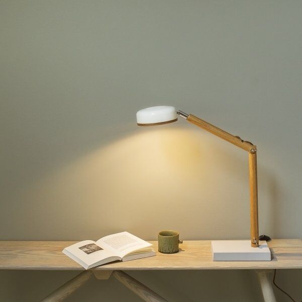 Mr. Wattson Hipp Lampe, Vintage Hvid