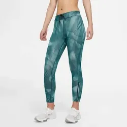 NIKE Damen Lauftights "Epic Faster Run Division" 7/8-Länge, Größe XS in Grün Grün