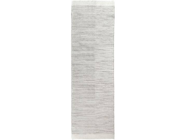 Wollteppich GOODPRODUCT Woolscape , beige (natur, grau), B:80cm H:10mm L:200cm, Baumwolle, Wolle, Teppiche, Wollteppich, Wendeteppich, handgewebte Qualität, meliert, reine Wolle, Wohnzimmer