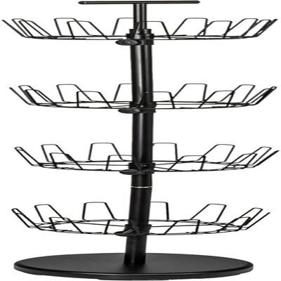 No "4 Tier Revolving Shoe Tree - 12""D x 12""W x 52""H"