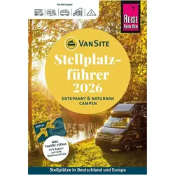VanSite Stellplatzführer 2026, Reisebücher von VanSite