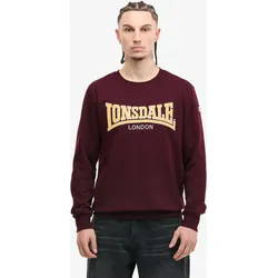 Lonsdale Herren Rundhals Sweatshirt schmale Passform BERGER LP181