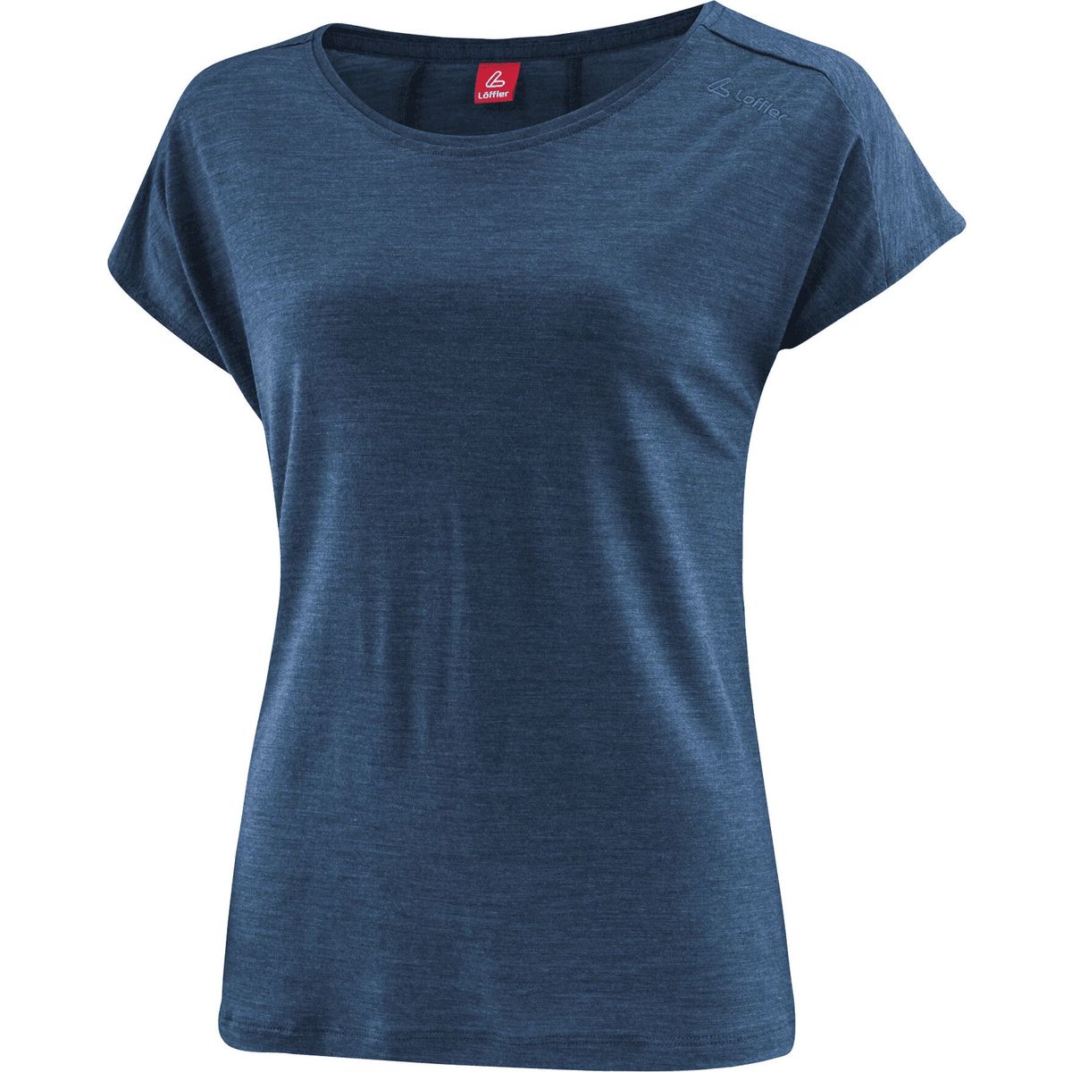 Löffler Women Loose Shirt Merino-tencel(tm) dark blue (495) 42 23656-495-42