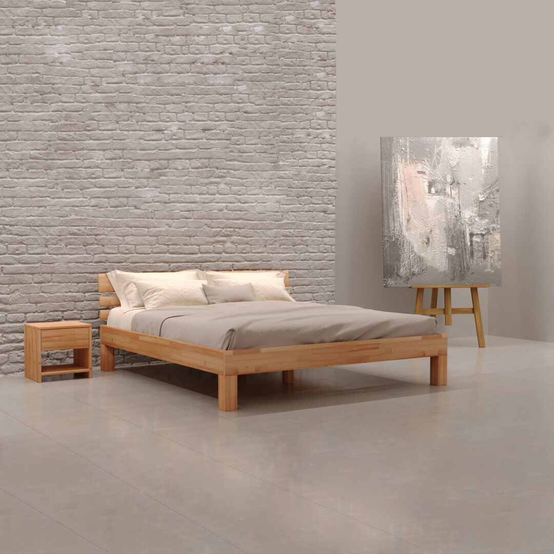 Fernleaf Rosalind Solid Wood Bed Single (3')