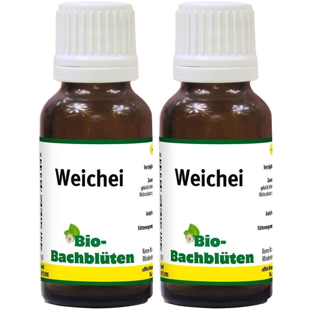 Bachblüten Weichei flüssig vet. 2x 2x20 ml Flüssigkeit