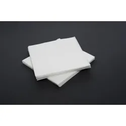 ManK Einweghandtücher aus Spunlace 60 gsm Weiß, 40 x 80 cm, 25 Stück - Einweg Hygieneschutz Einmal-Handtuch