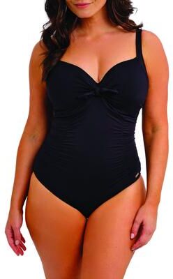 MERISSA UW SWIMSUIT by Fantasie Swim in Black (Size 36 E)
