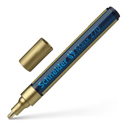 Schneider Maxx 270 Lackmarker gold 1,0 - 3,0 mm, 1 St.